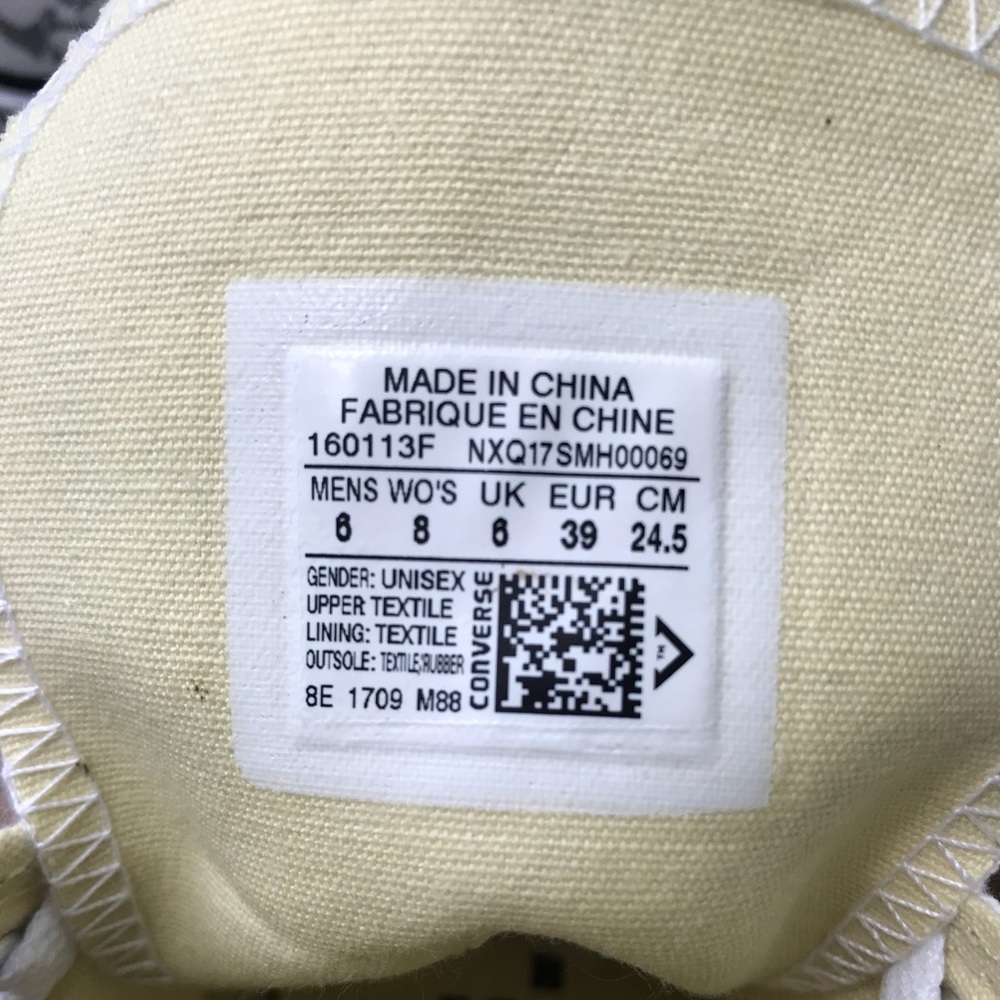 NWT Ctas HI Ice Breaker White W AUTHENTIC - Picture 4 of 6